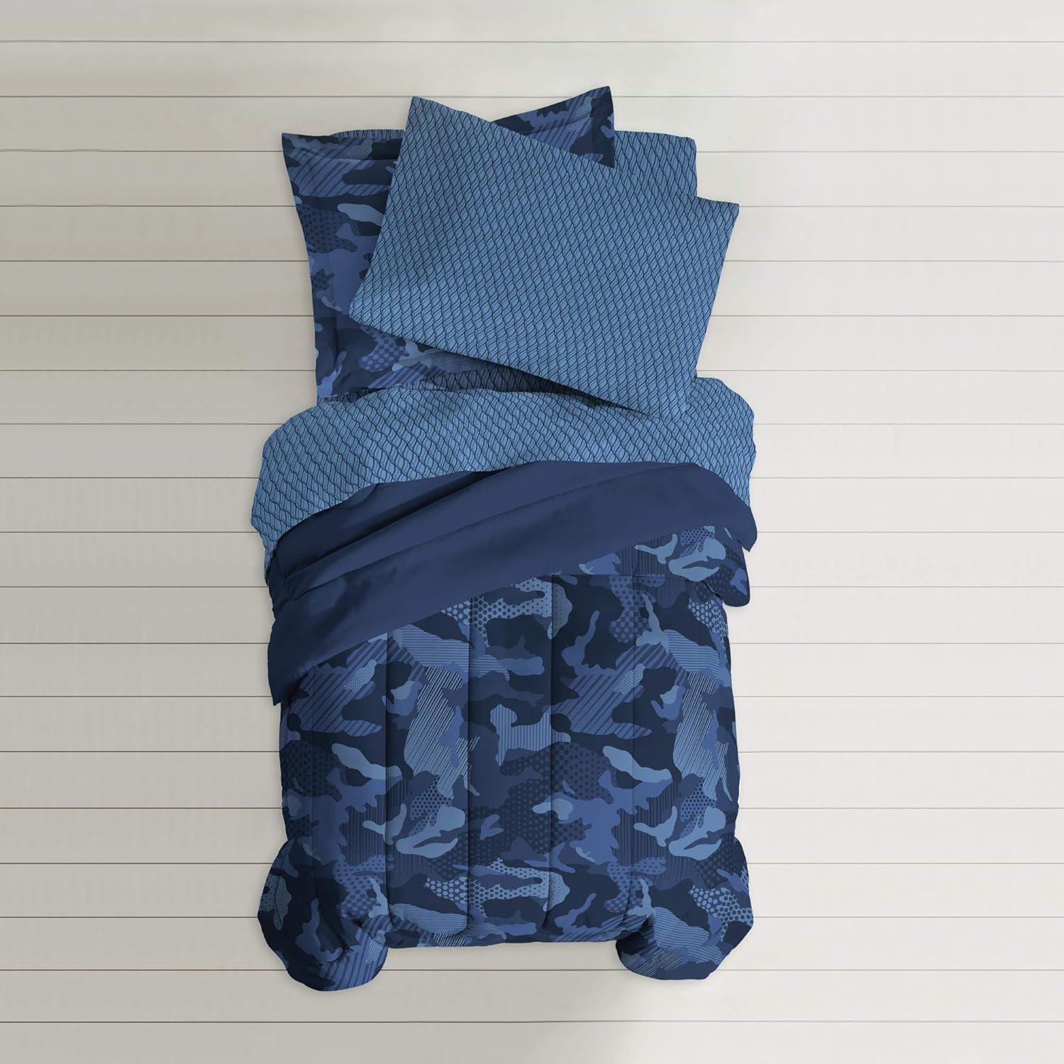 Dream Factory Geo Camo Comforter Set