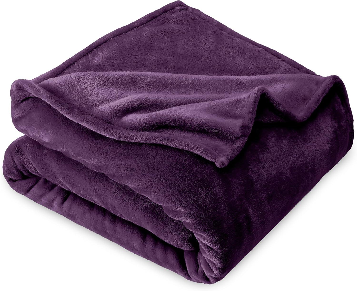 Microplush Fleece Bed Blanket by Bare Home