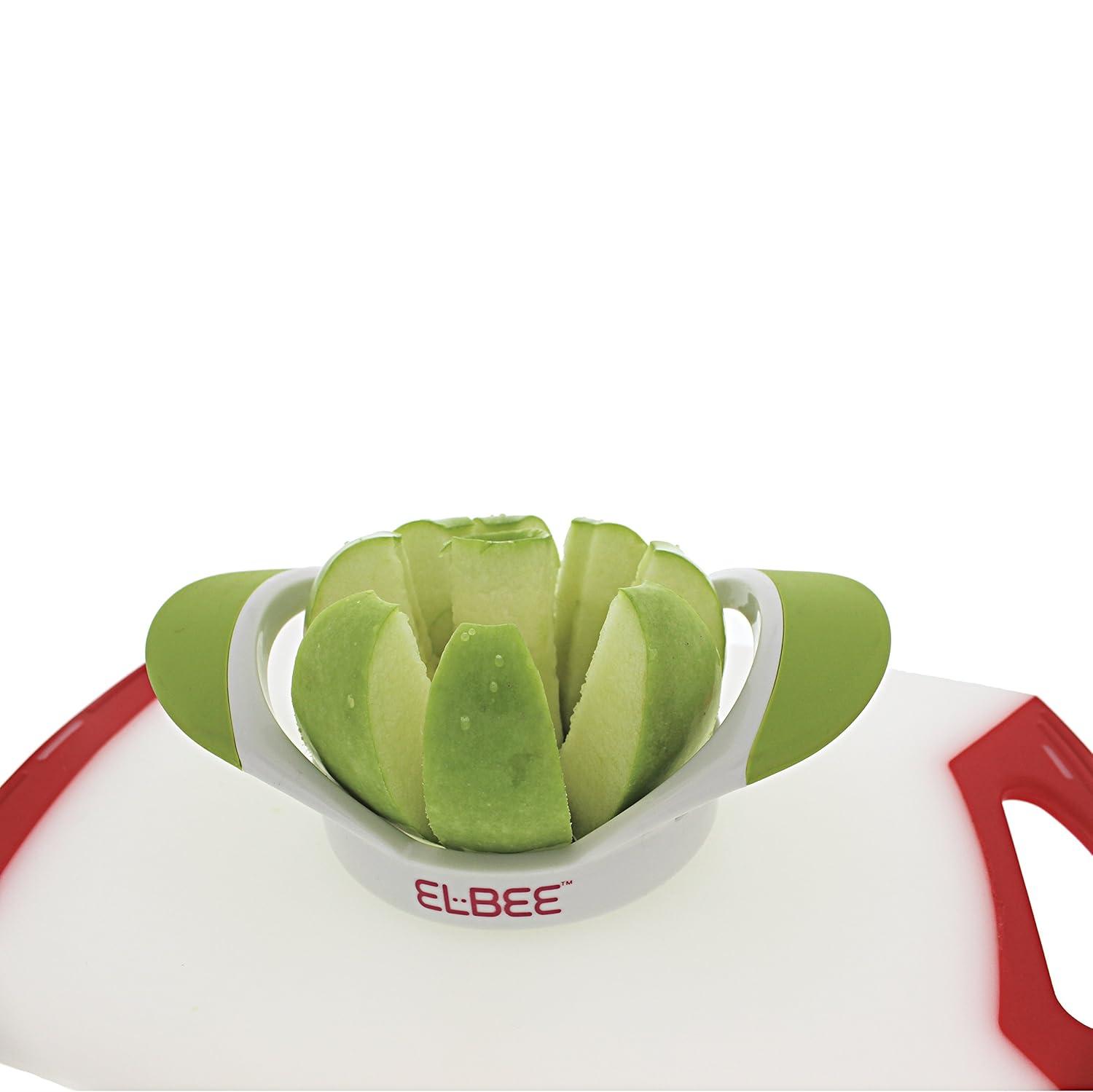 Elbee Home Elbee Home Stainless Steel Blade Apple Corer and Grip Slicer