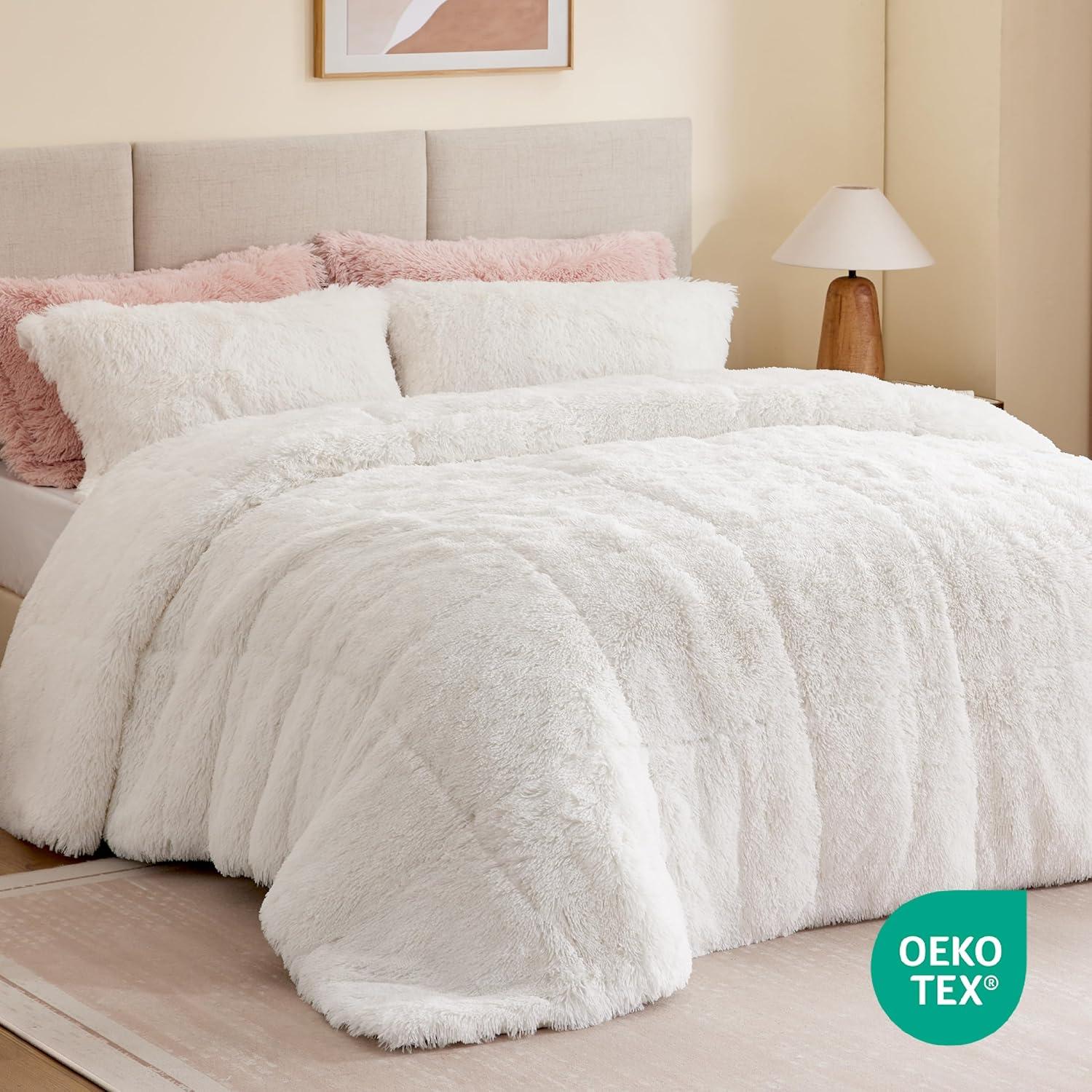 Malea Shaggy Faux Fur Comforter Mini Set