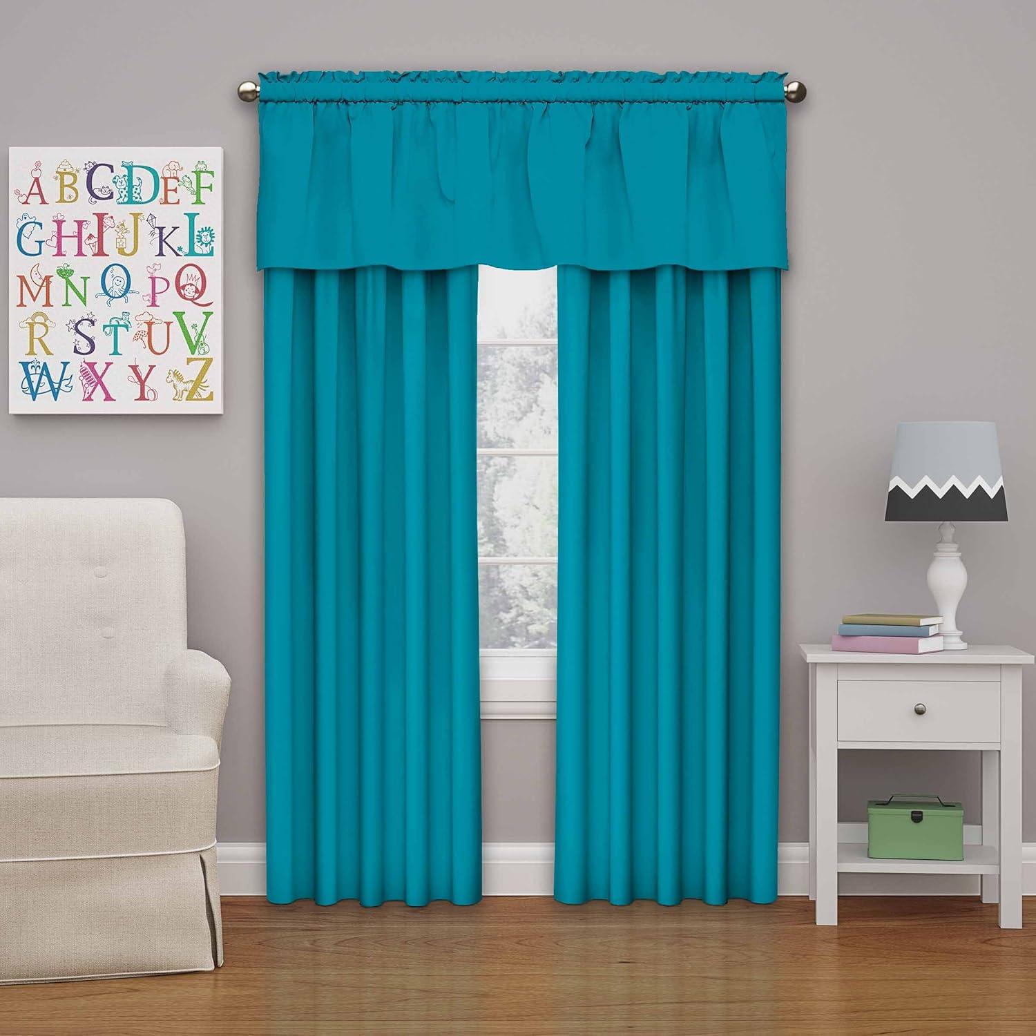 Eclipse Kendall Scalloped 42'' W Window Valance