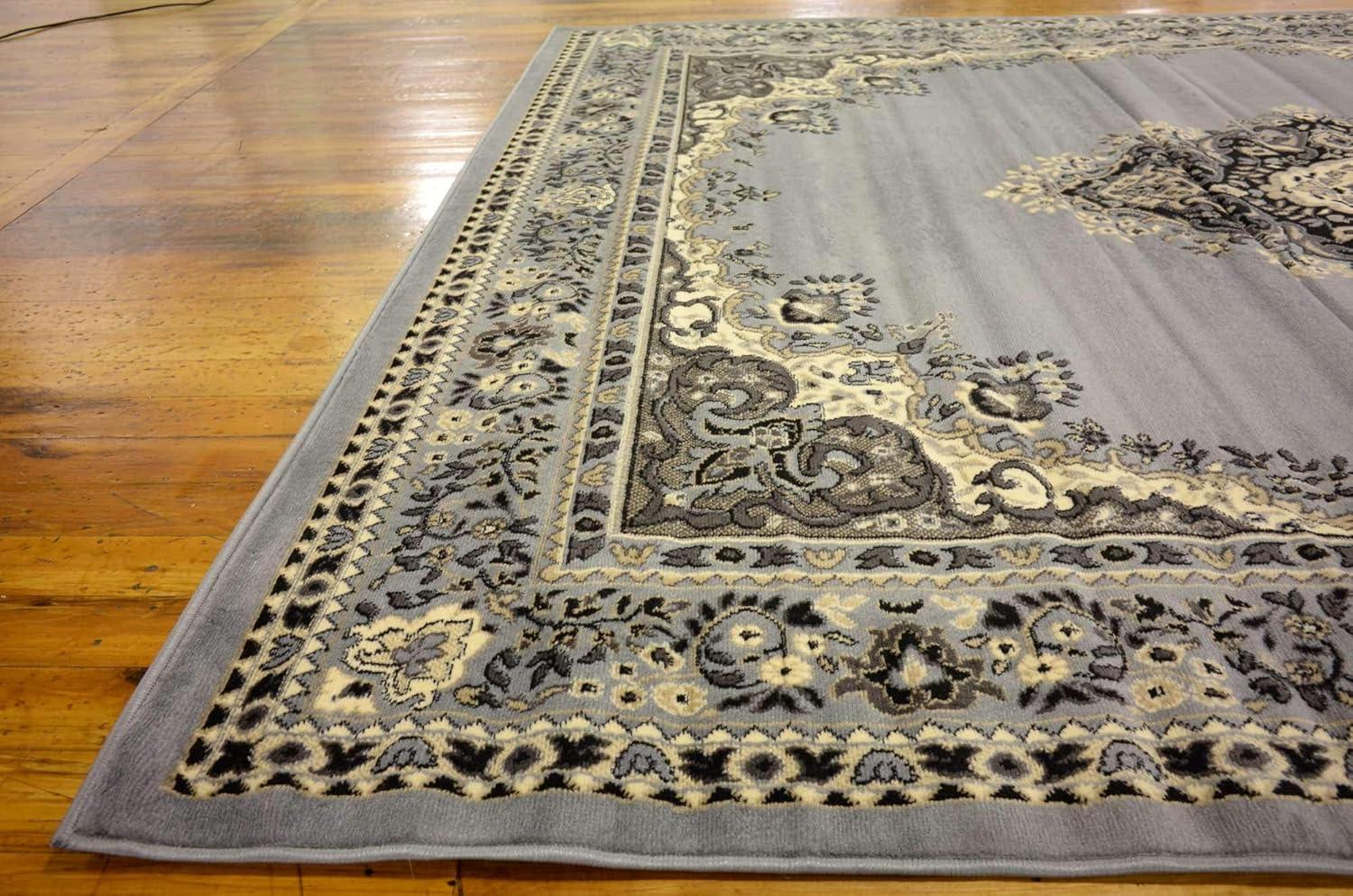 Rugs.com Amaya Collection Rug – 8' x 10' Red Medium Rug Perfect For Living Rooms, Large Dining Rooms, Open Floorplans