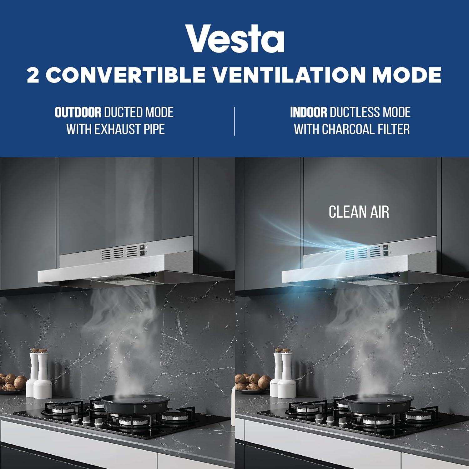 Vesta Cincinnati 300CFM 30'' Stainless Steel Under Cabinet