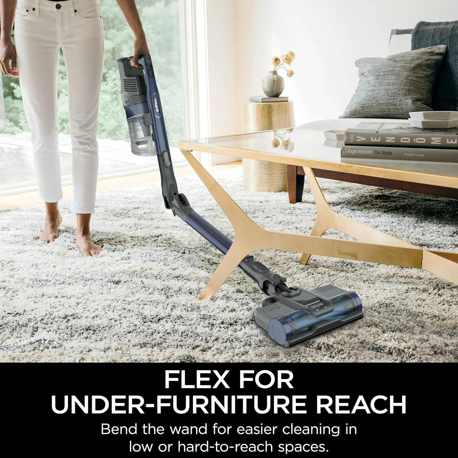 Shark Pet Pro Cordless Stick Vacuum with MultiFLEX, Blue, IZ340H