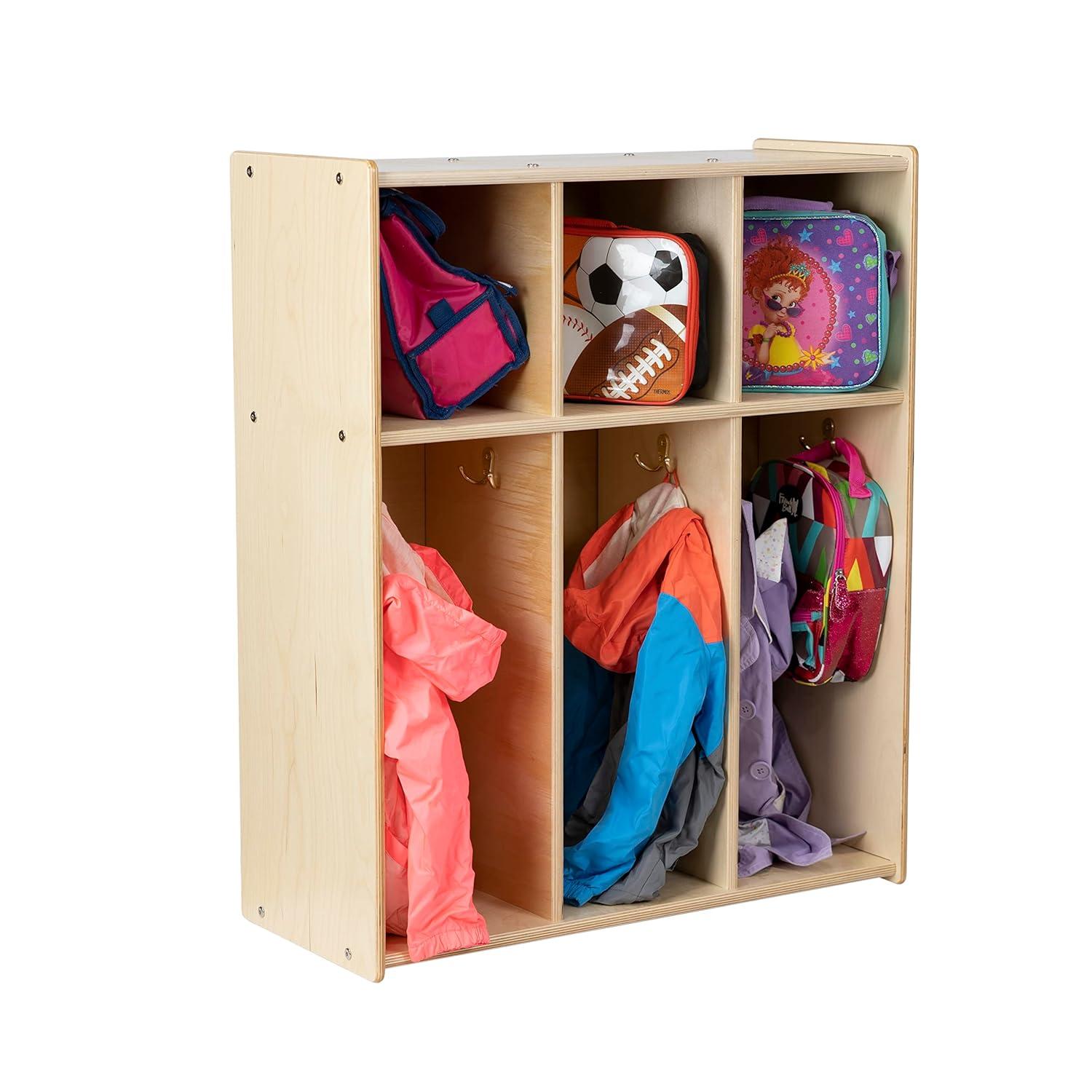 RRI Goods Solid Wood 2 - Tier 29'' School Locker