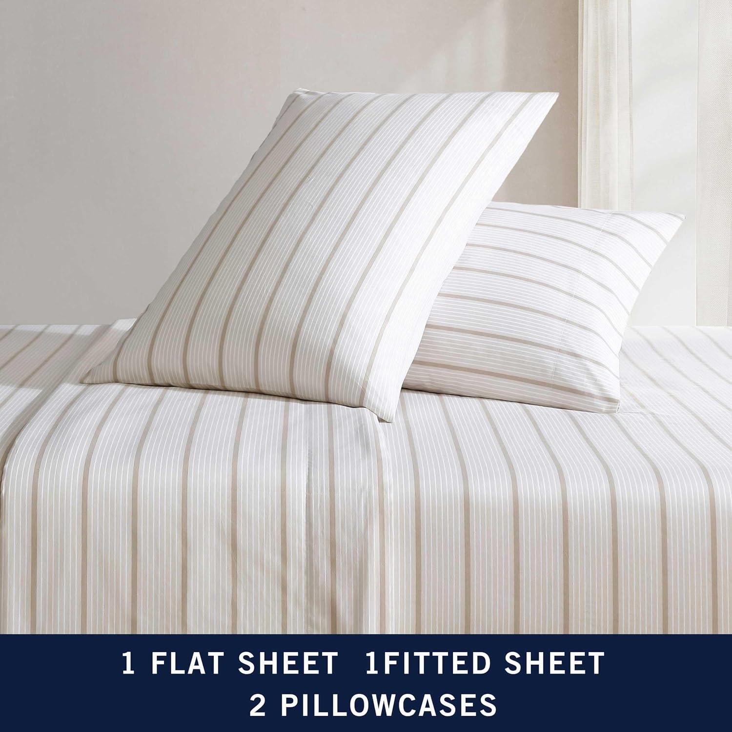 Nautica Nautica Printed Cotton Percale Sheet Sets
