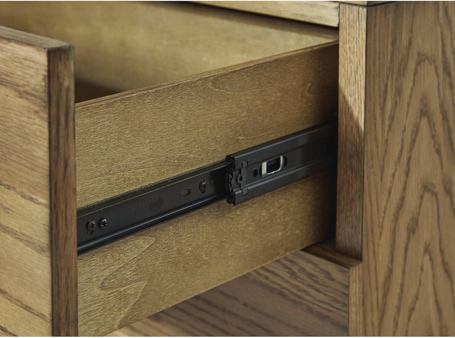 Signature Design by Ashley Casual Dakmore Nightstand Brown