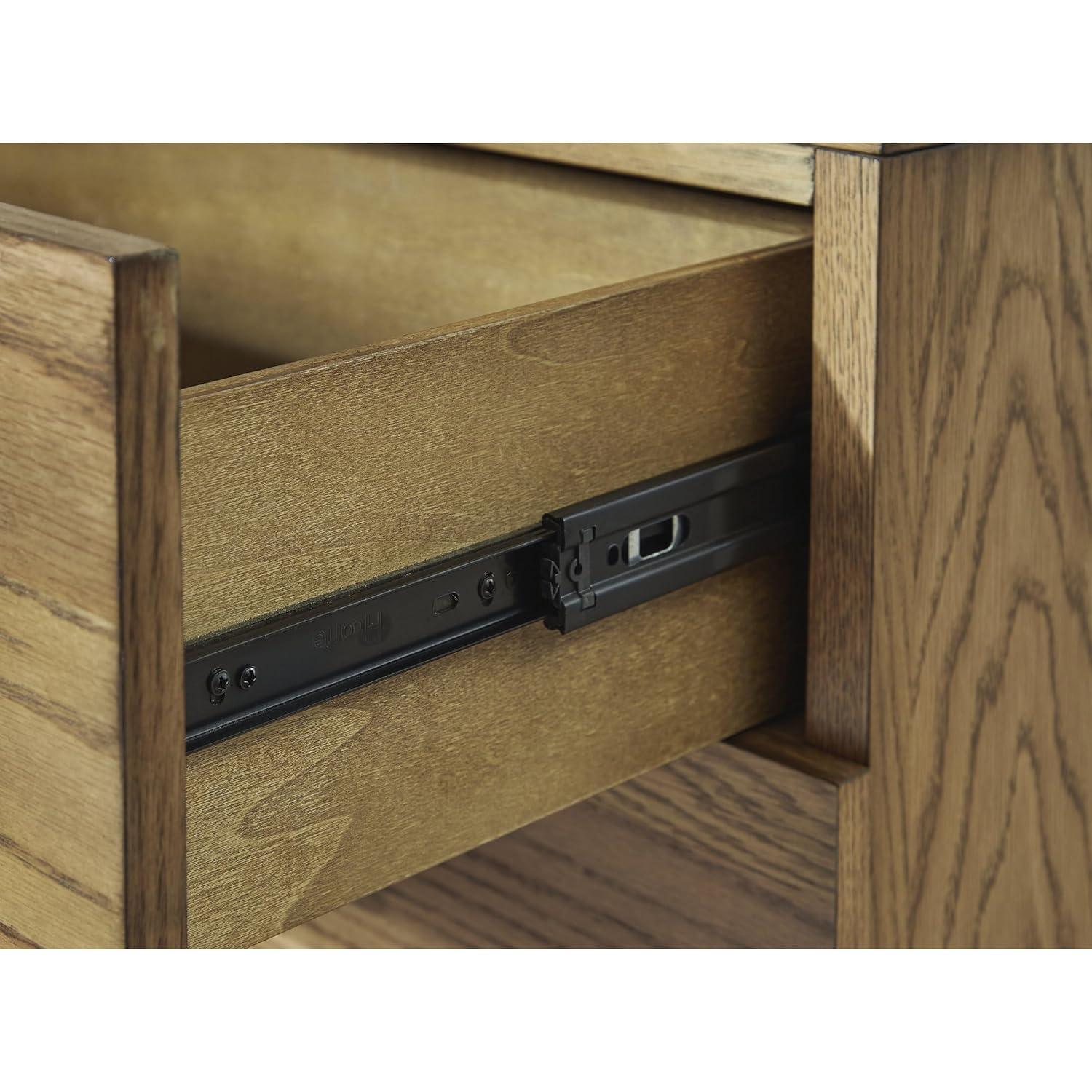 Signature Design by Ashley Casual Dakmore Nightstand Brown