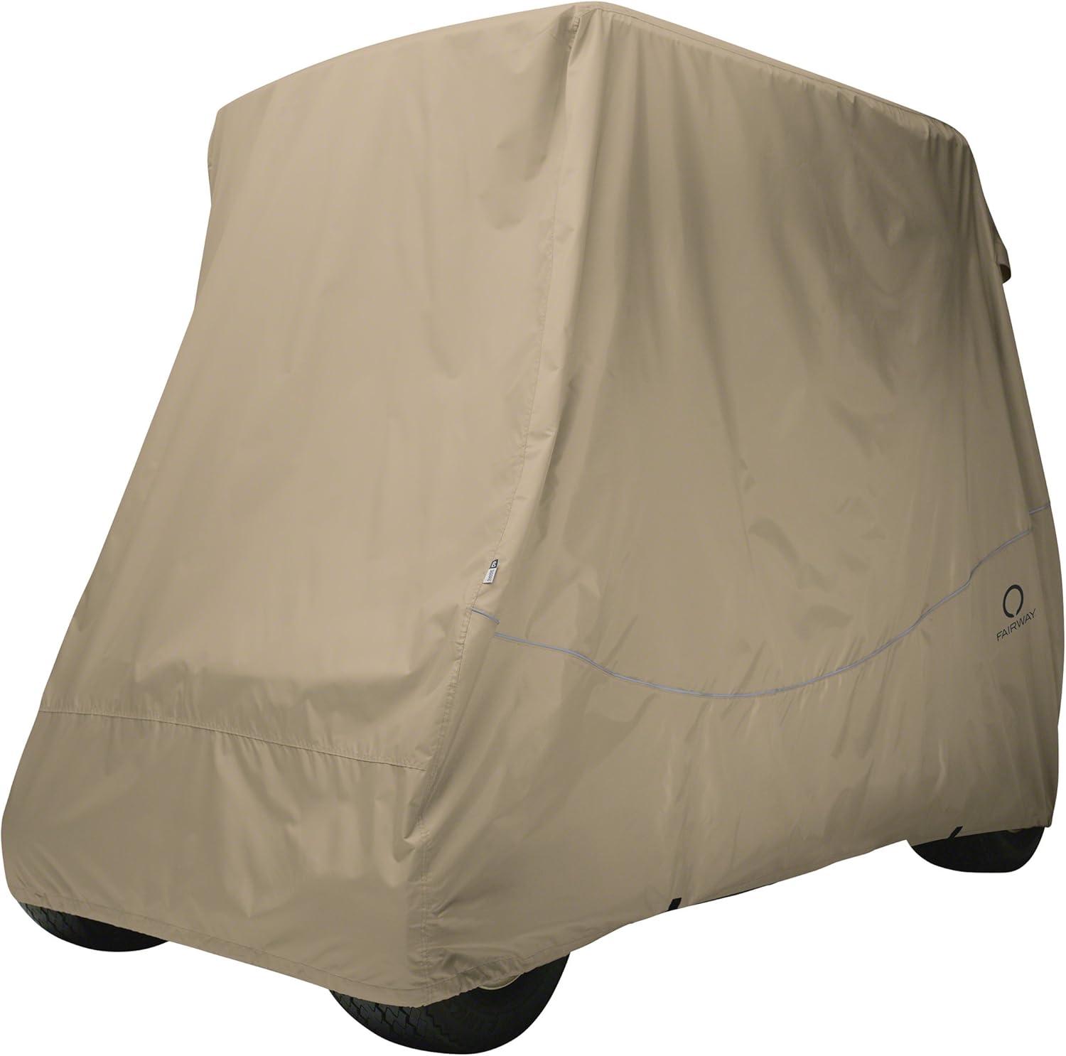 Classic Accessories Fairway Elastic Mildew Resistant Golf Cart Cover By Classic Accessories