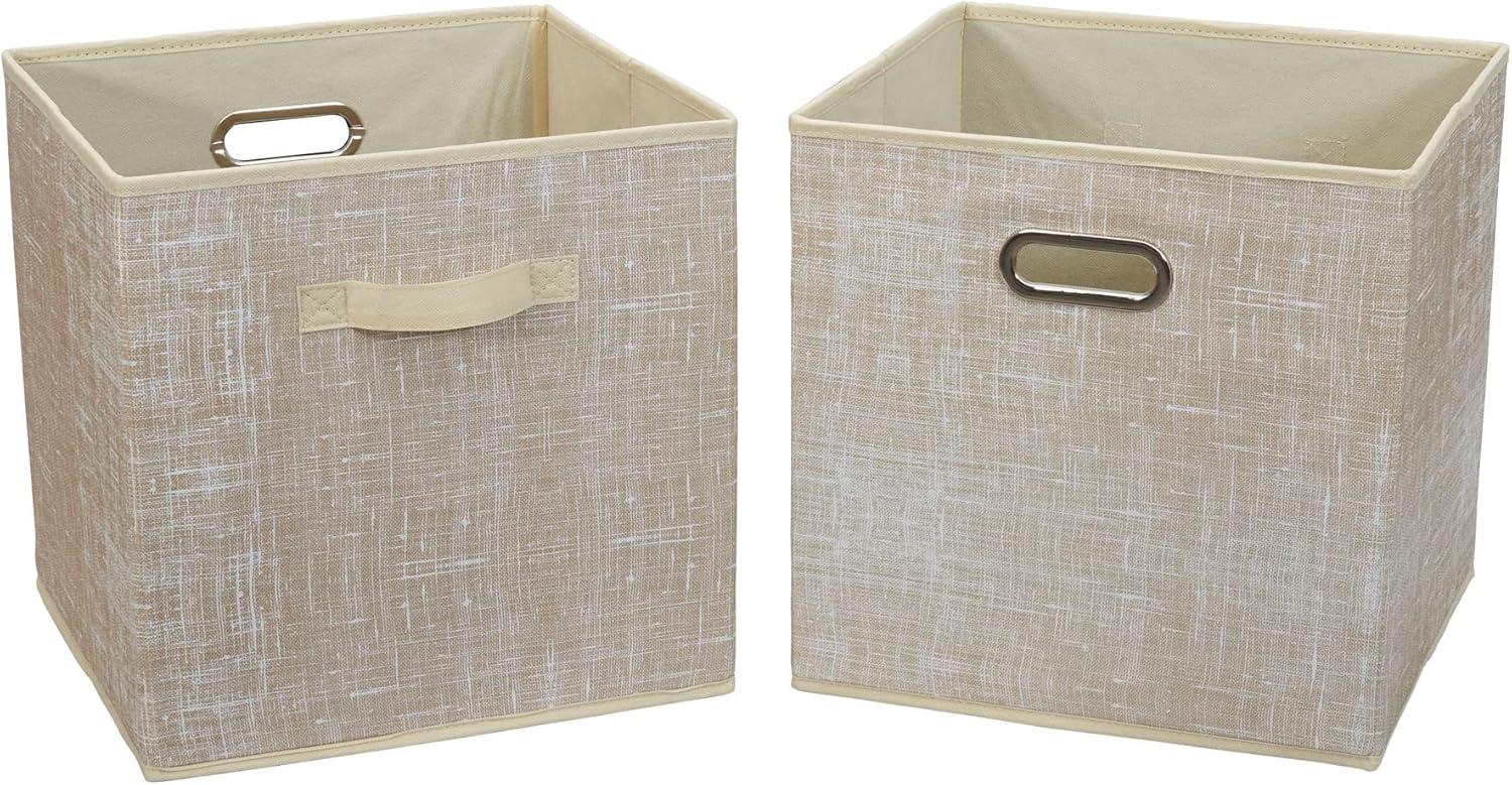 Household Essentials Household Essentials Fabric Bin (Set of 2)
