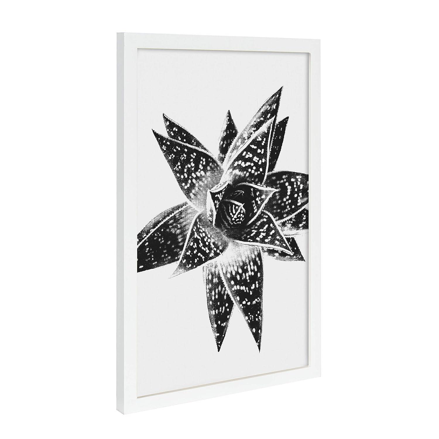 DesignOvation Gallery Rectangle Wood Wall Frame, 11x17, White