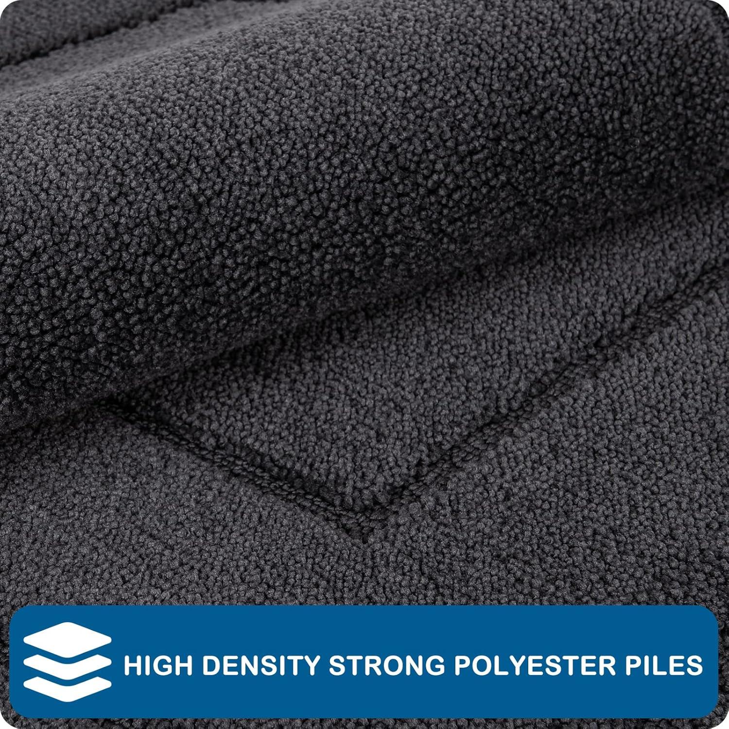 Hokku Designs Machine Washable Kitchen Rug Set [2 PCS] (24" x 35.5"+ 24" x 59")