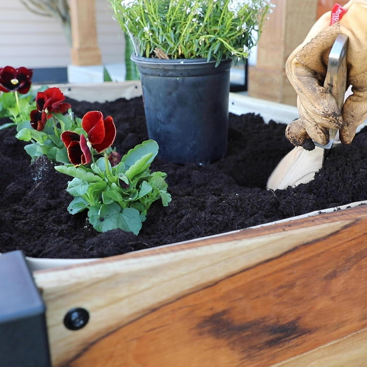 Wood Elevated Planter