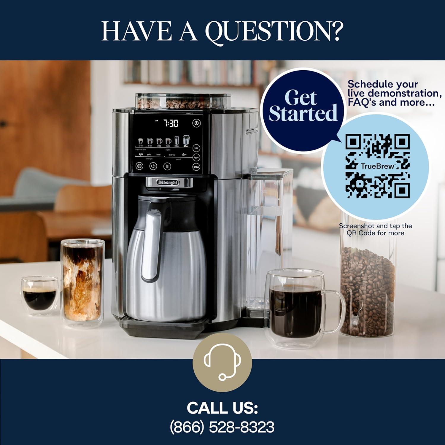 De'Longhi ® TrueBrew ™ Automatic Coffee Maker with Thermal Carafe