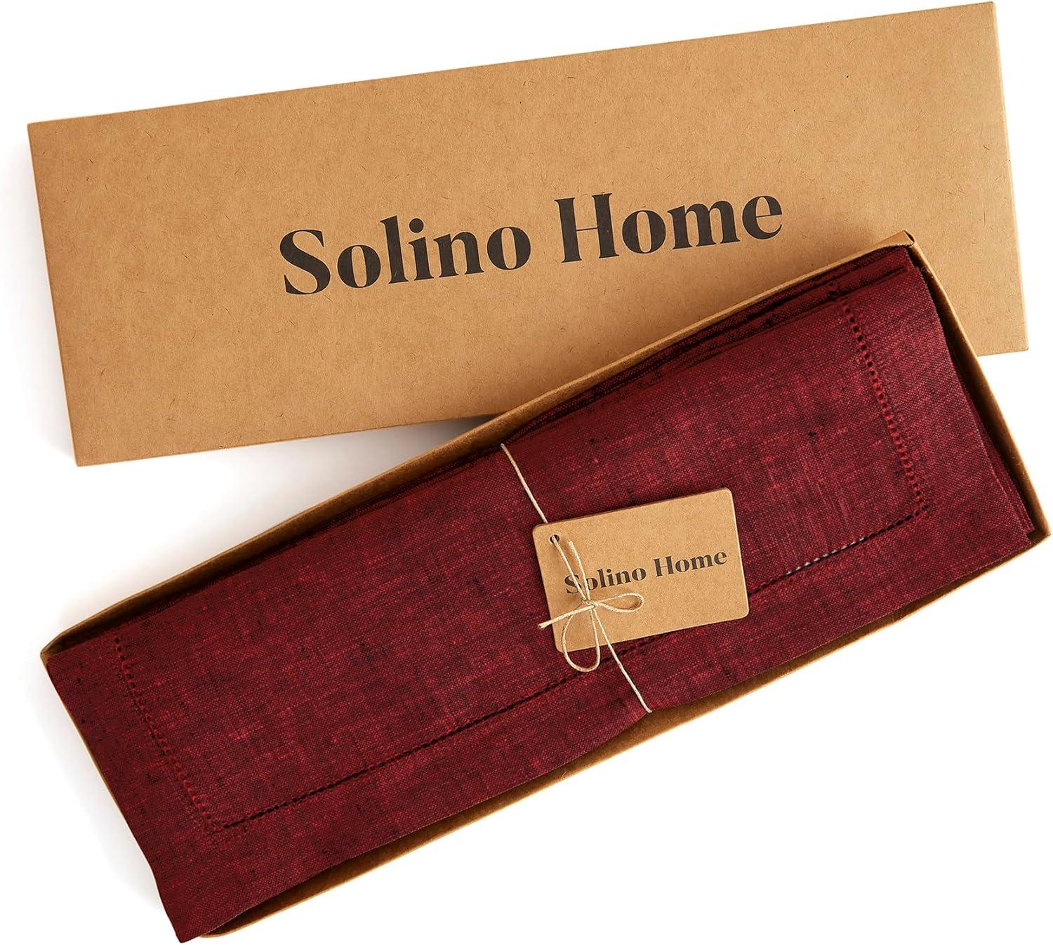 Solino Home Milan - 100% Pure Linen Placemats (Set of 4)