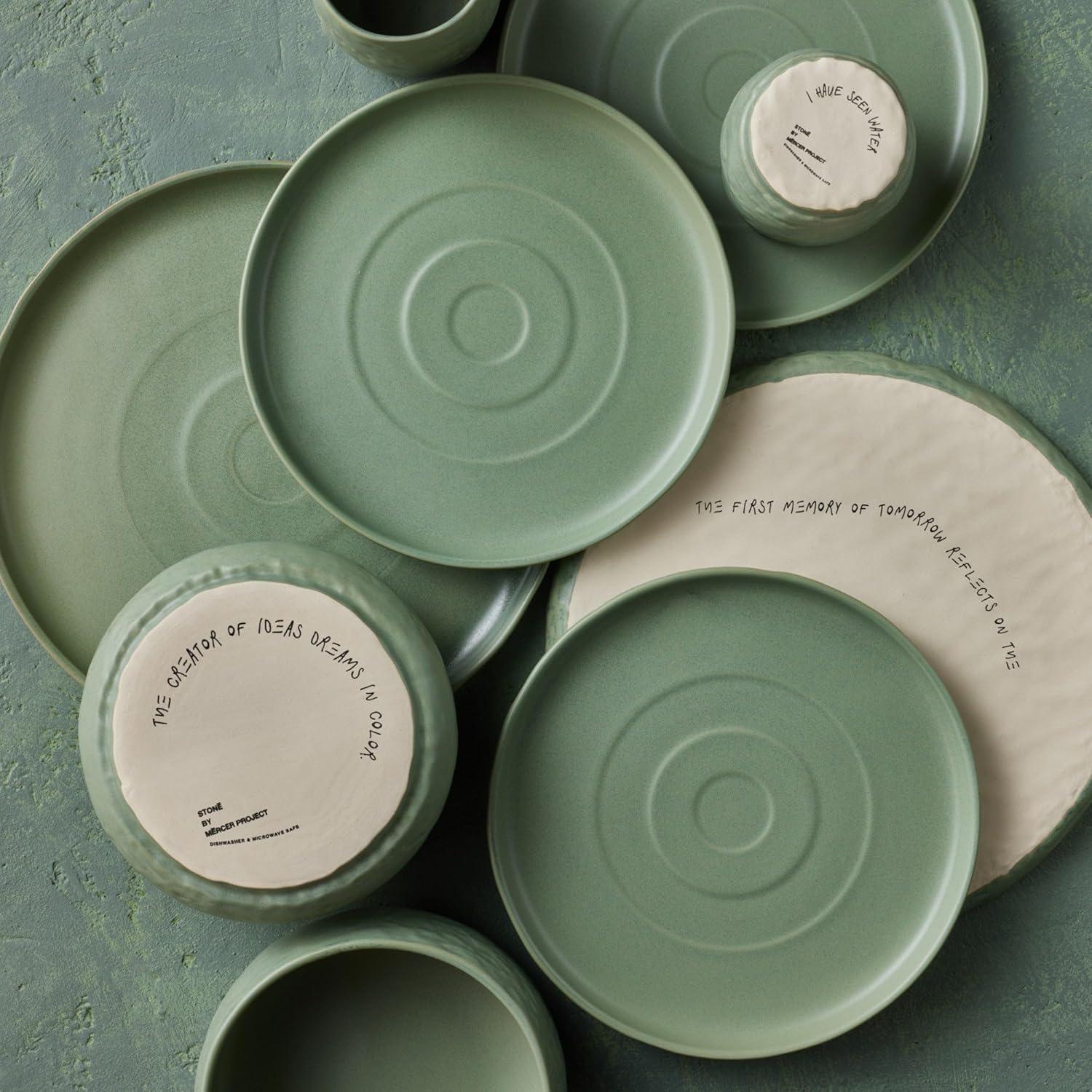 Stone by Mercer Project Shosai 32-Piece Dinnerware Set Stoneware
