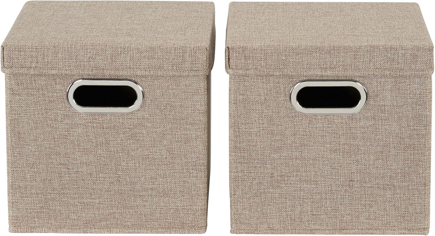 Household Essentials Household Essentials Fabric Bin (Set of 2)