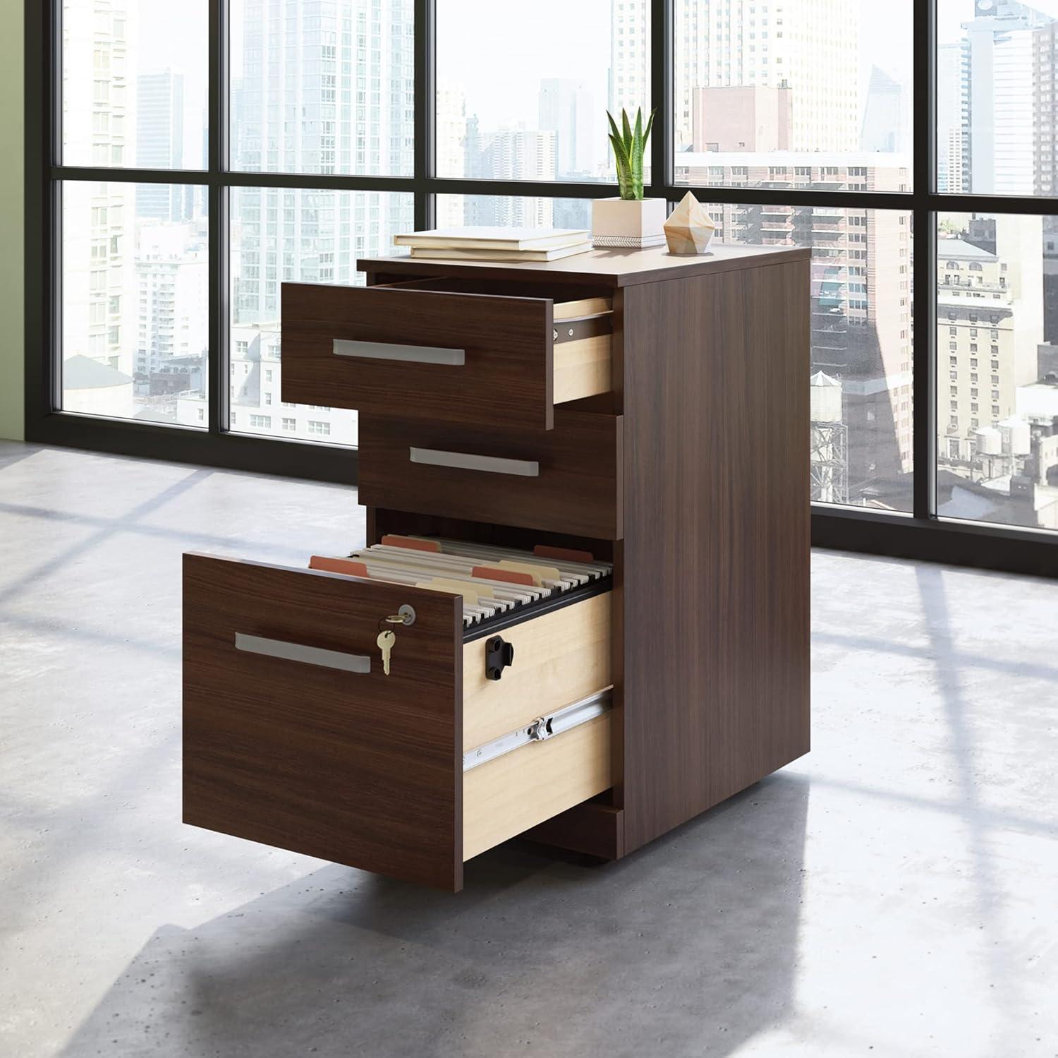 Affirm 3 Drawer Rolling File - Sauder