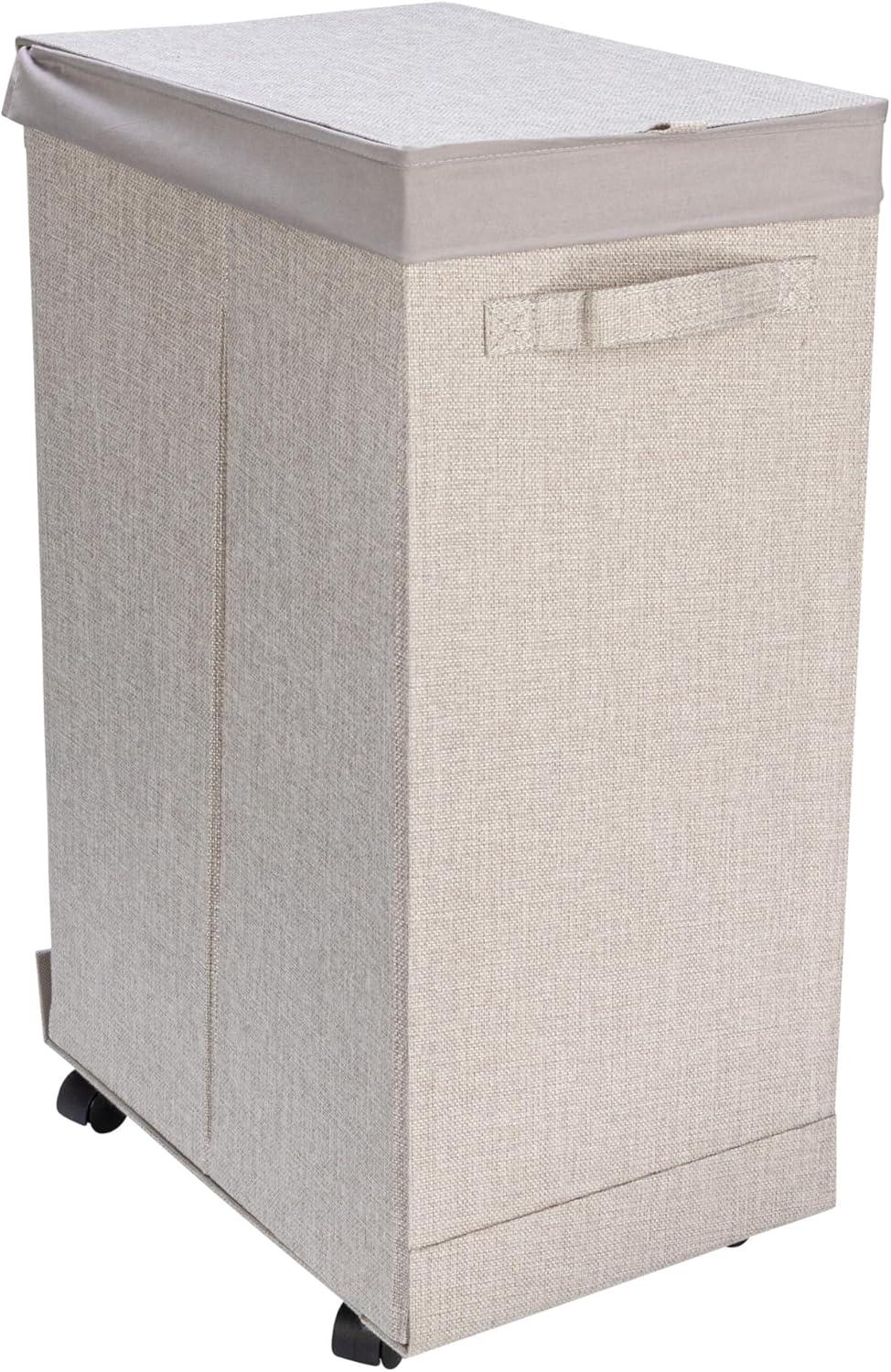 Rolling Laundry Hamper with Handles