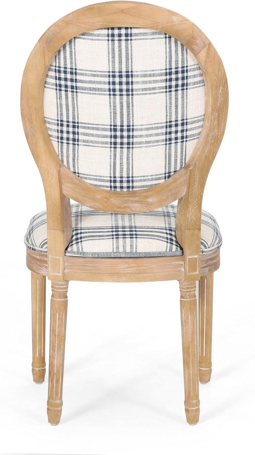 Set of 4 Phinnaeus French Country Fabric Dining Chairs - Christopher Knight Home