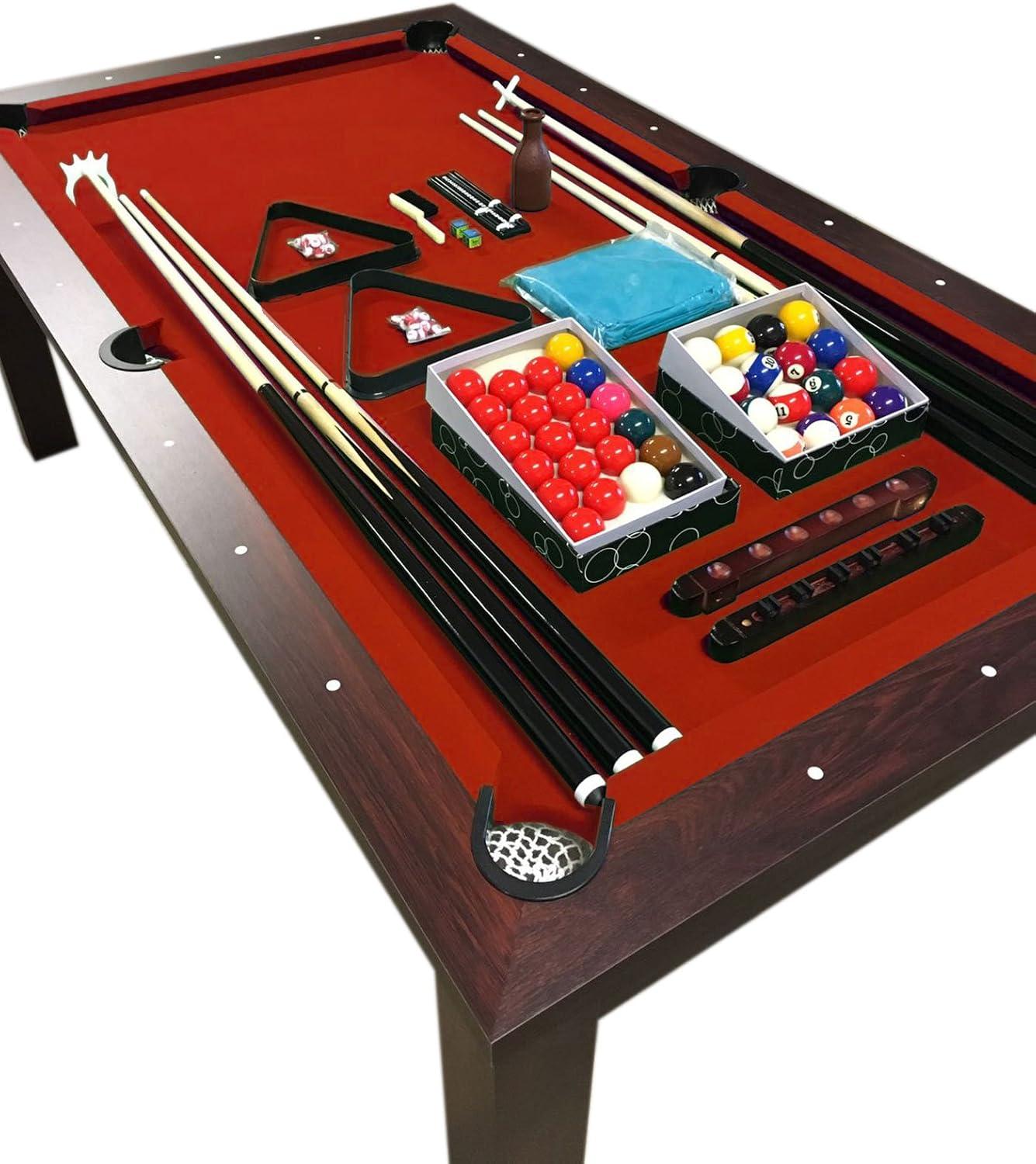 Missisipi Model Snooker Full Accessories 7' Pool Table