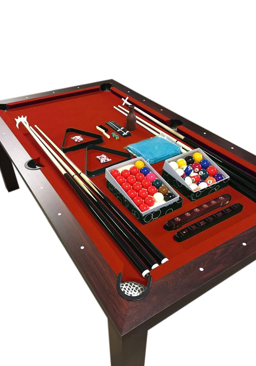 Missisipi Model Snooker Full Accessories 7' Pool Table