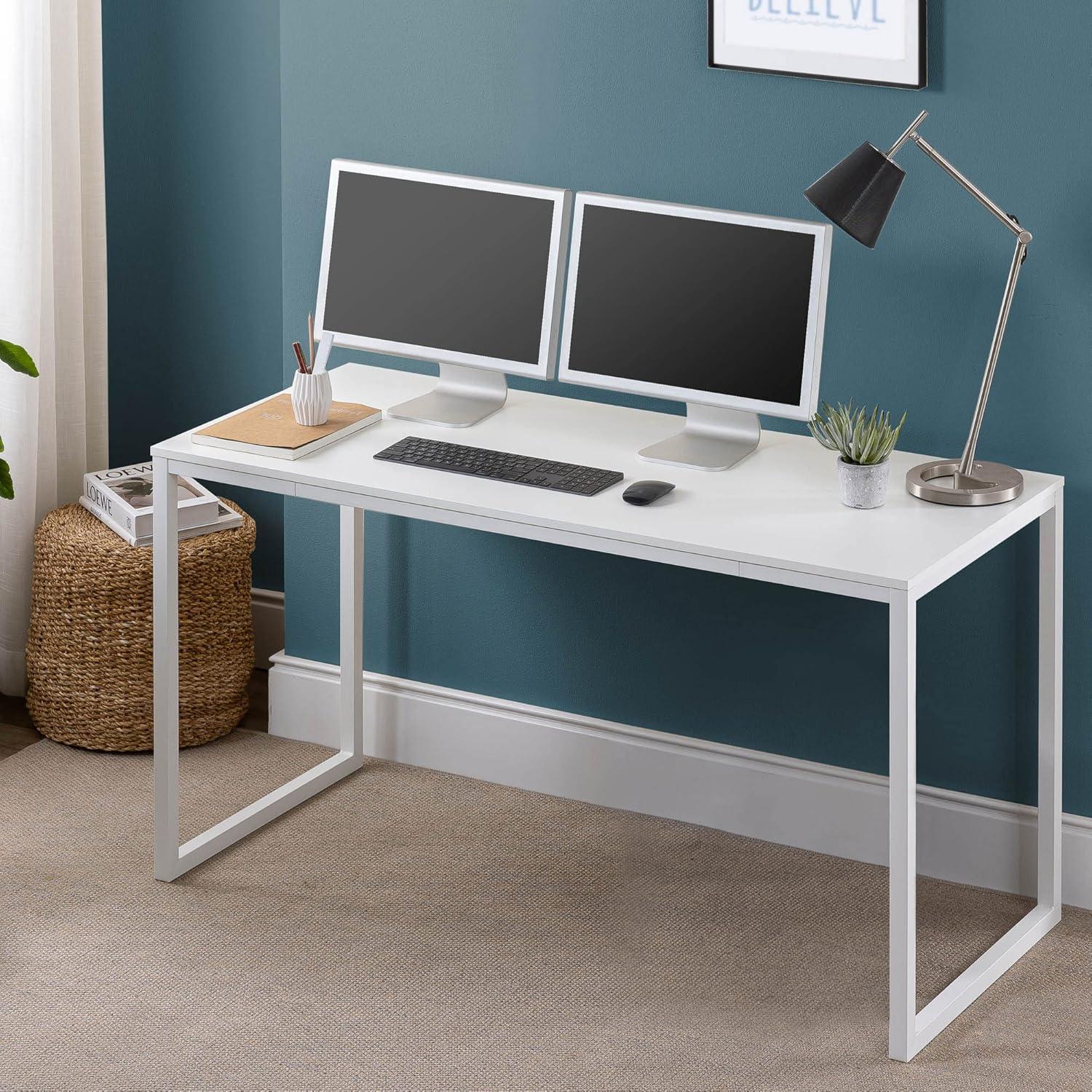 Jennifer 55'' Metal Desk - Zinus