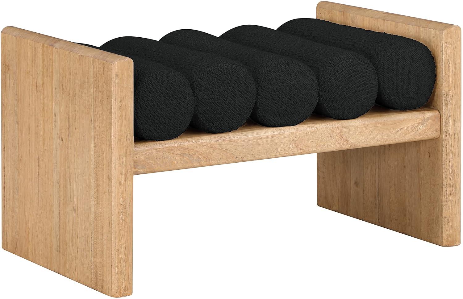 Reeves Boucle Wood Bench
