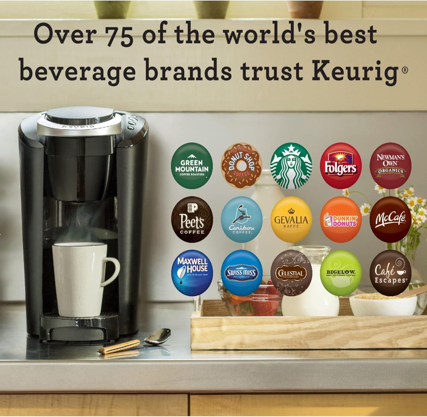 Keurig K-Compact Single-Serve K-Cup Pod Coffee Maker, Black