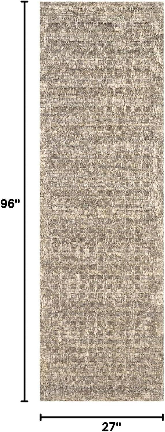 Nourison Perris Textured Indoor Area Rug Latte 2'3" x 8'