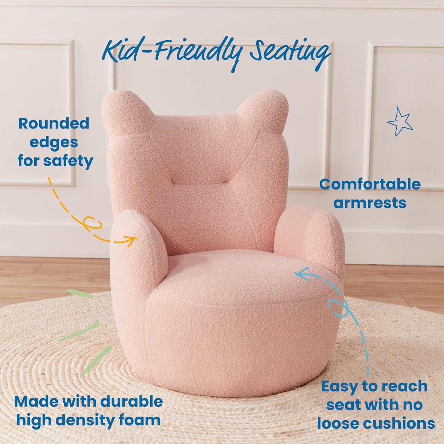 ECR4Kids ECR4Kids Teddy Chair, Kids Furniture