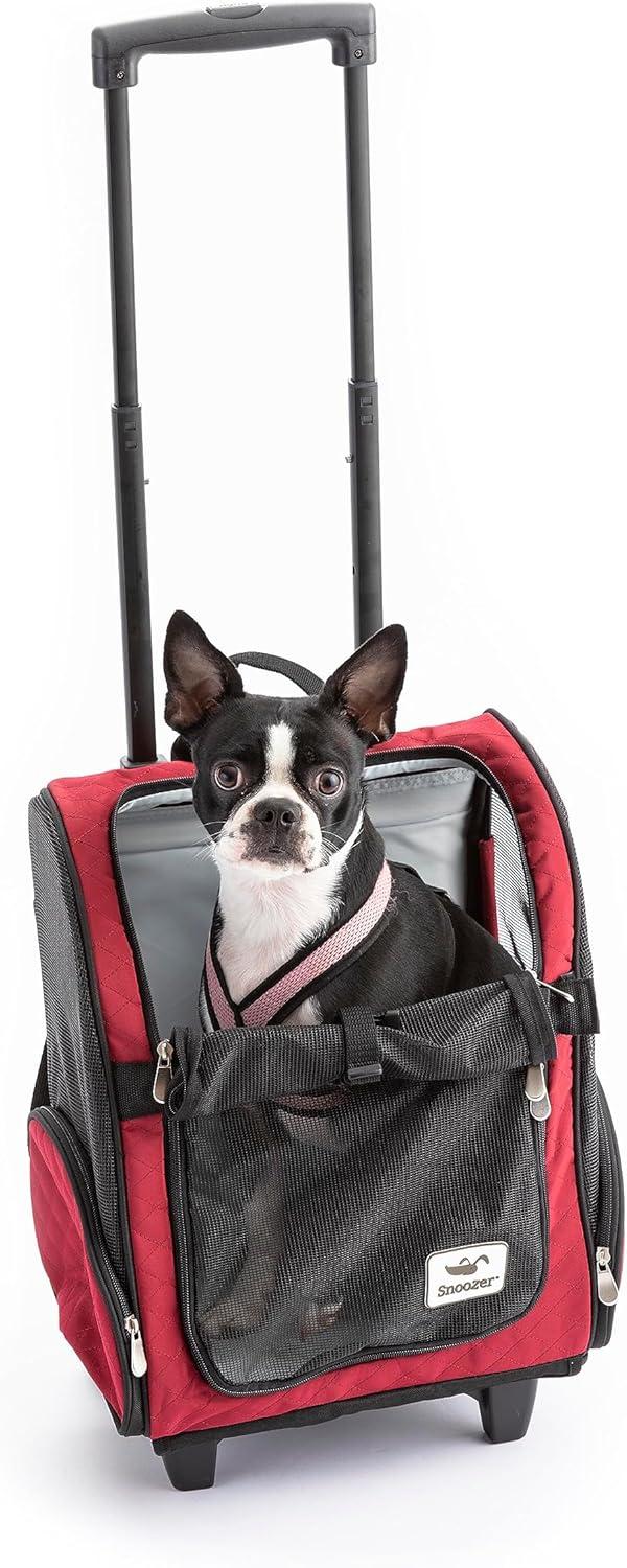 Snoozer Roll Around Travel Dog Carrier Backpack 4-in-1