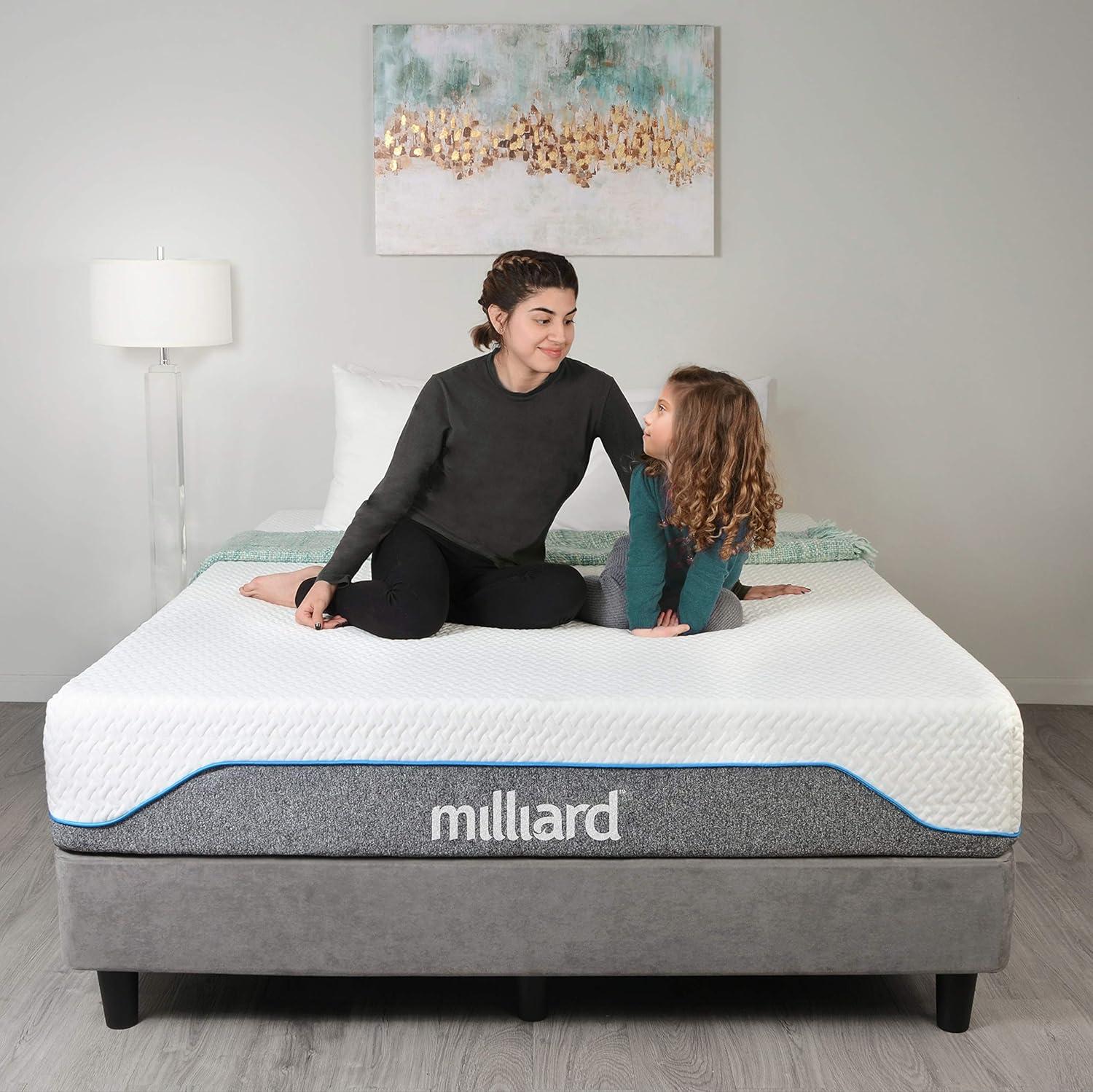 Milliard 10 Inch Classic Firm Memory Foam Mattress