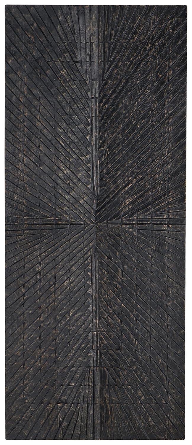 Millwood Pines Aseeb Abstract Wall Decor on Solid Wood
