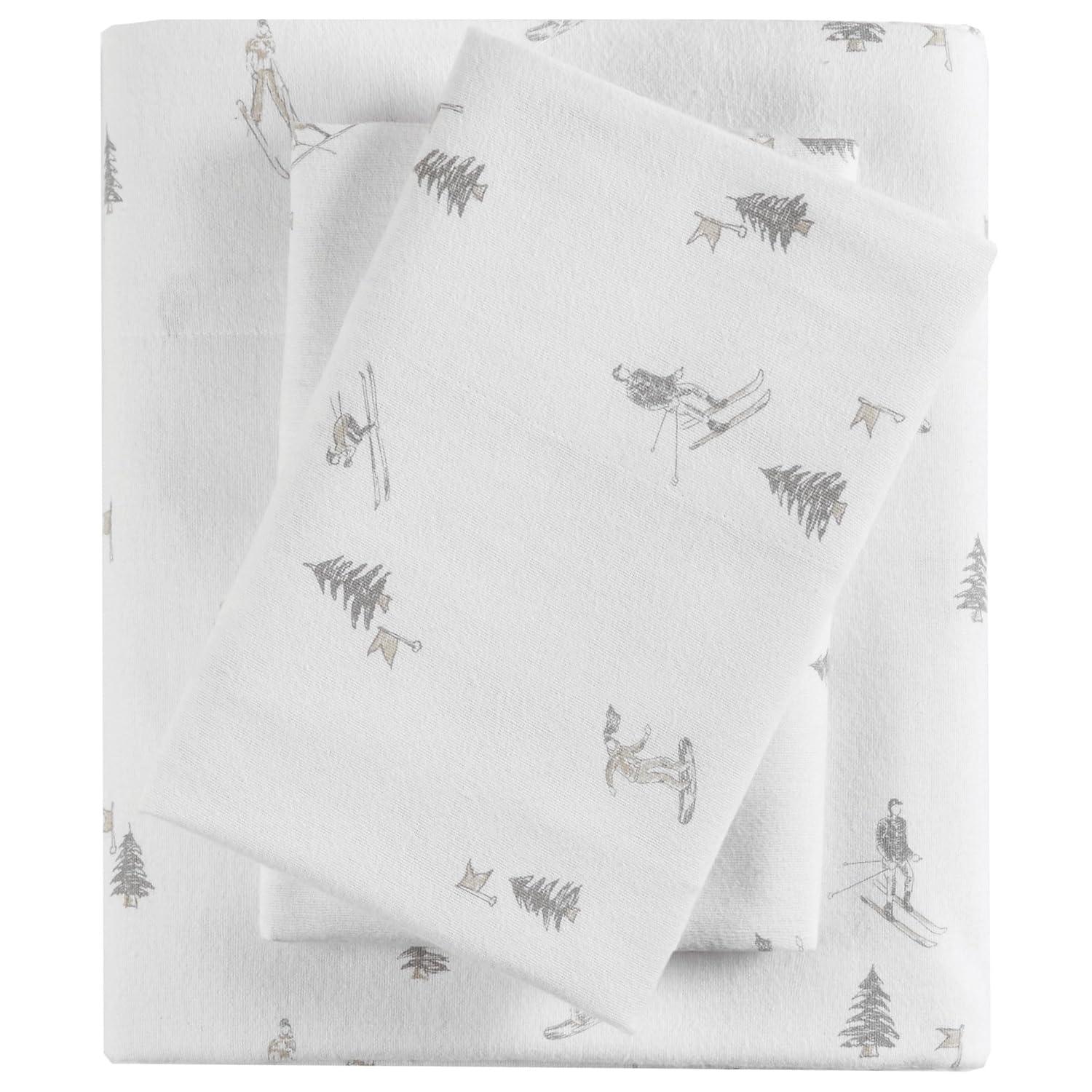 Madison Park Cozy Flannel 100% Cotton Sheet Set
