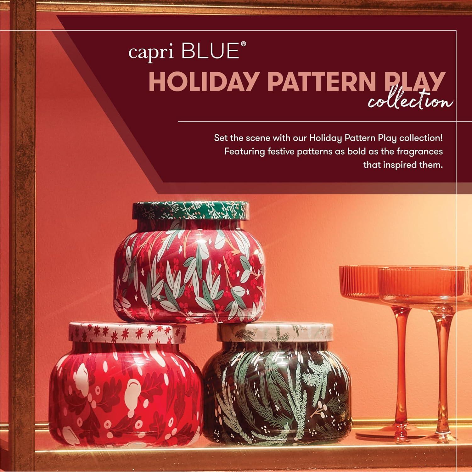 Petite Multicolor Scented Jar Candle with Tropical Notes
