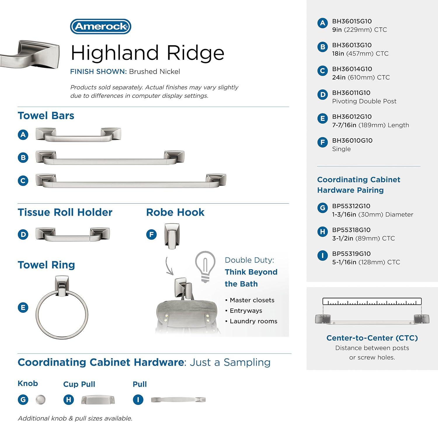 Highland Ridge Towel Ring