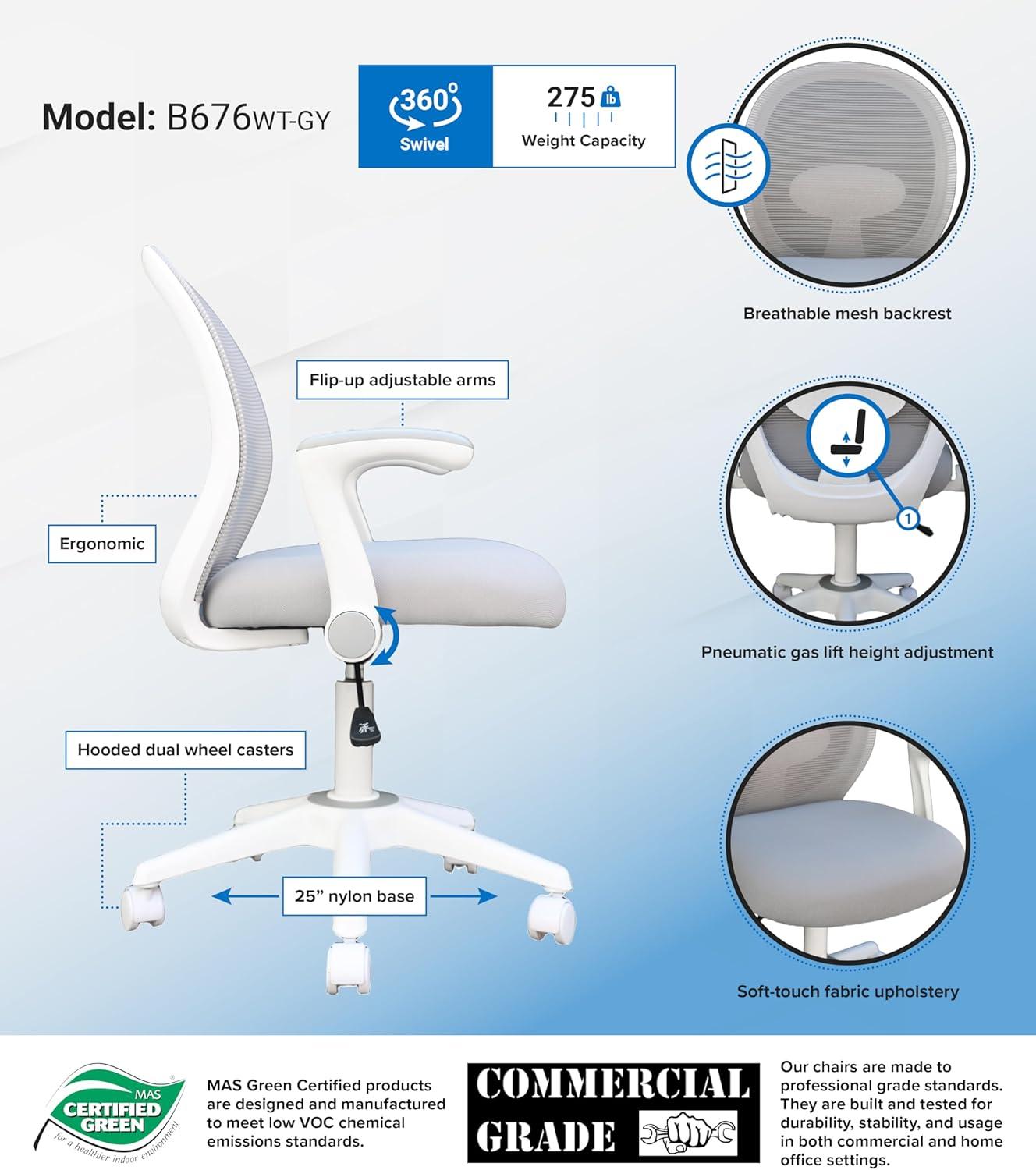 Boss Office Products Mesh Task Chair