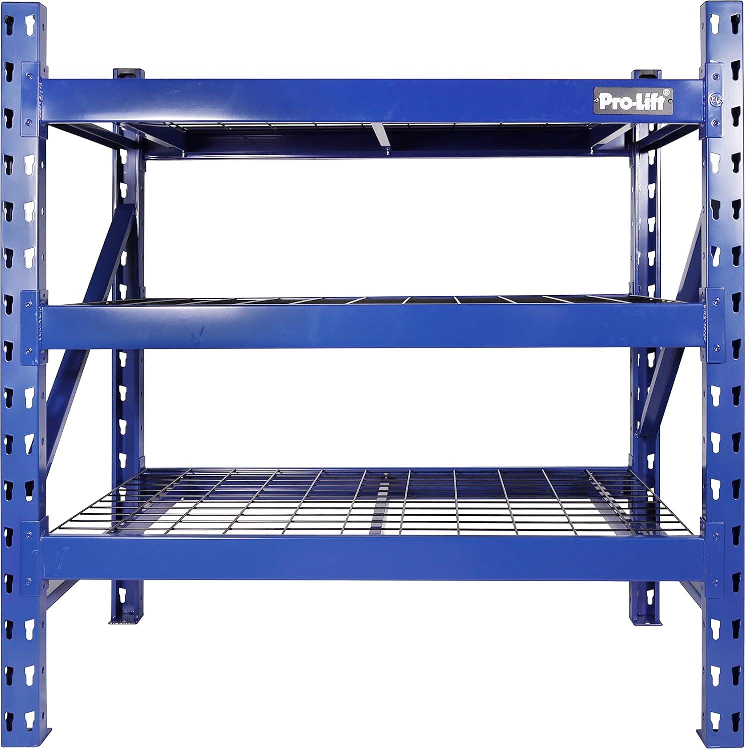 Pro-Lift Heavy Duty 3-Tier Garage Storage Shelves - 3000 lbs Capacity