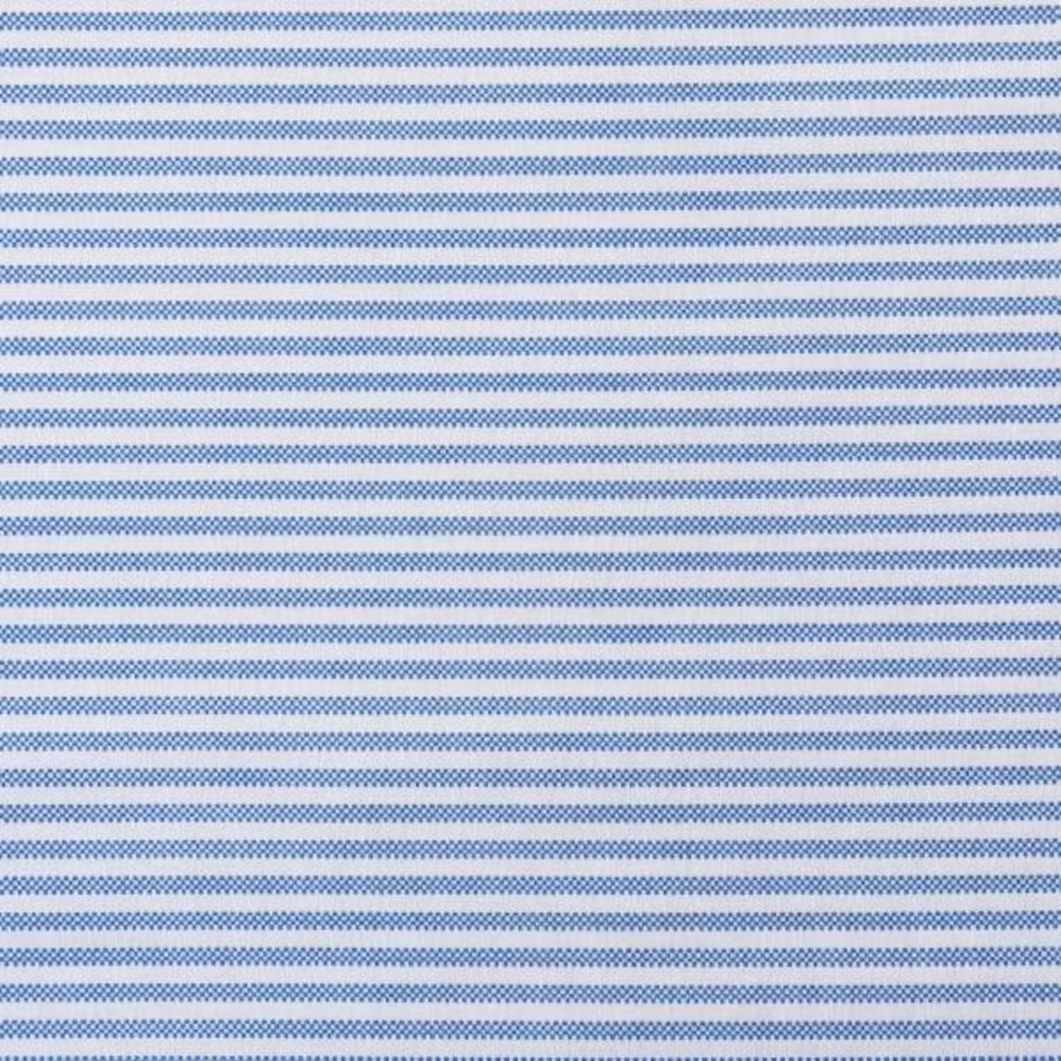 Poppy & Fritz Oxford Stripe Cotton Fitted Sheet