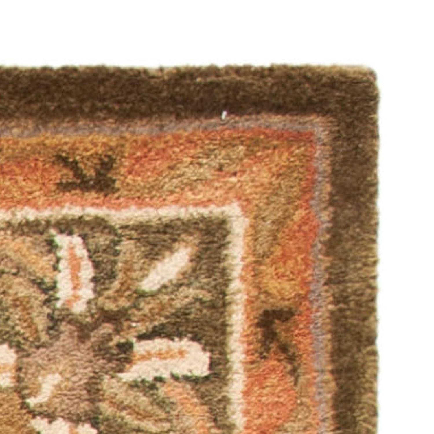SAFAVIEH Antiquity Carmella Oriental Wool Area Rug, Olive/Gold, 12' x 15'