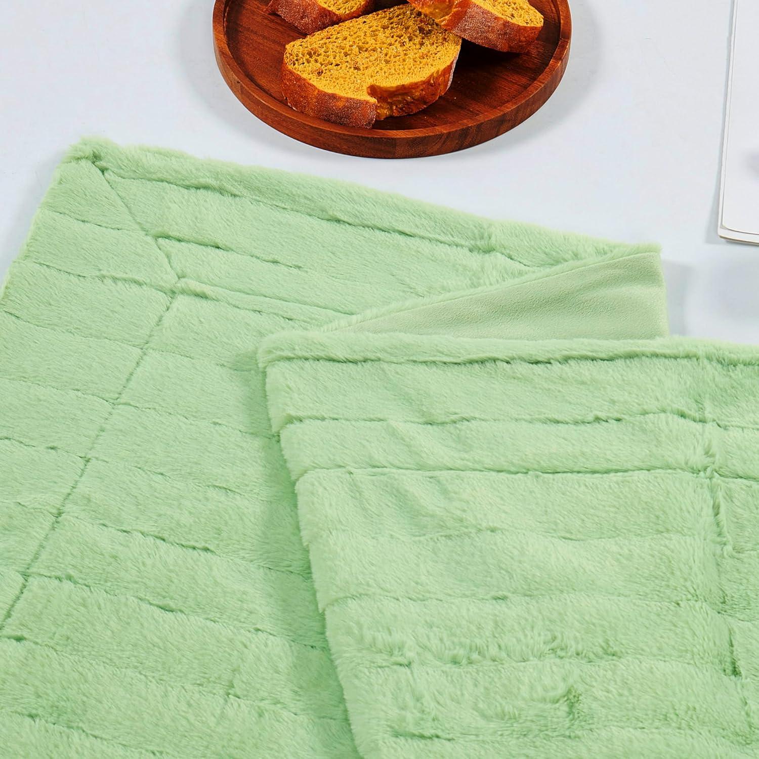 Home Soft Things Luxury Rabbit Faux Fur Throw Blanket & Reviews | Wayfair