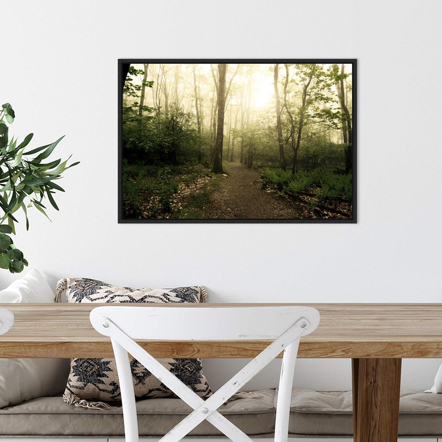 Amanti Art Appalachian Trail by Andy Magee Framed Canvas Wall Art