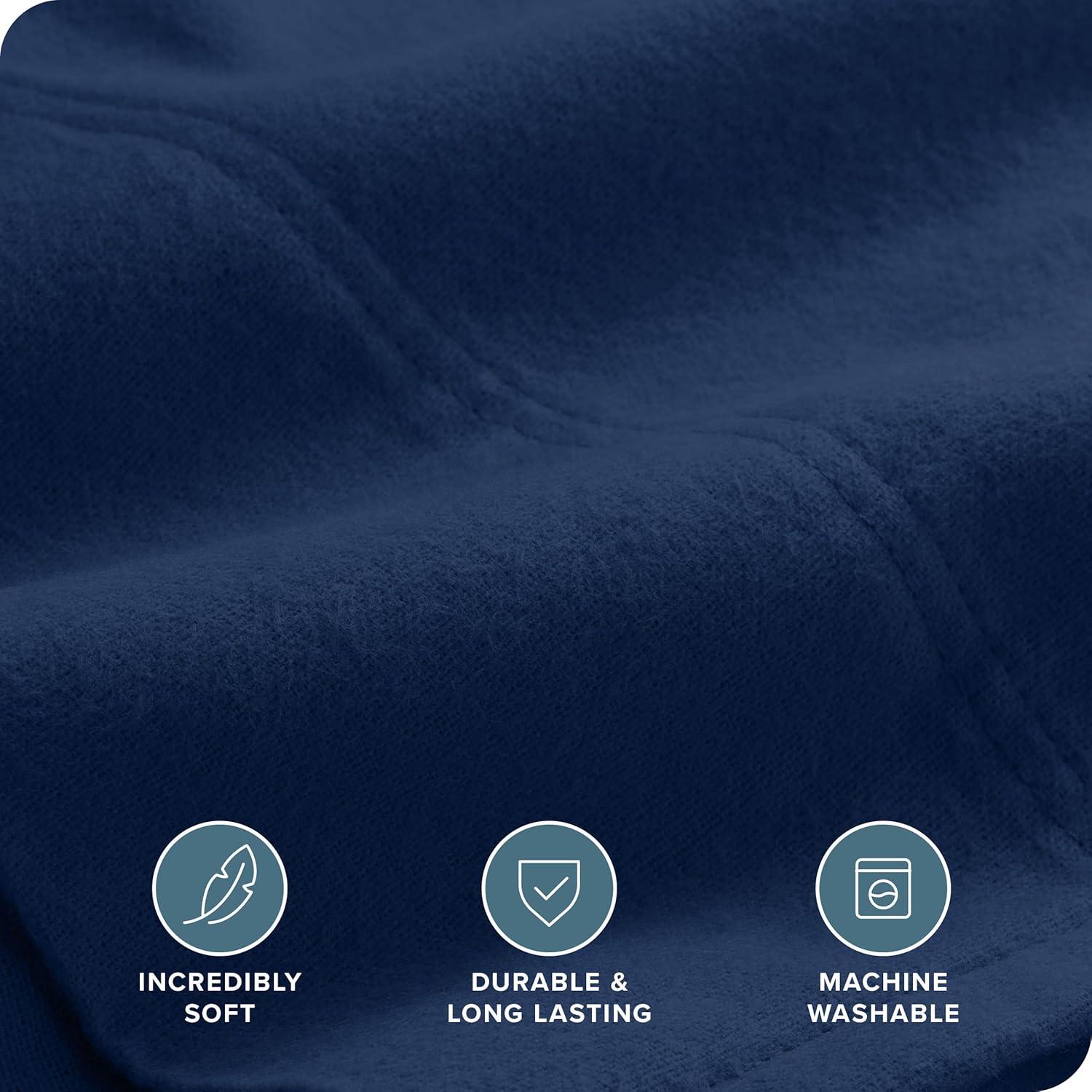 Bare Home 100% Cotton Flannel Pillowcase (Set of 2)