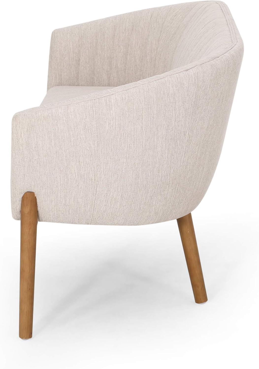 Galena Mid-Century Loveseat Beige - Christopher Knight Home