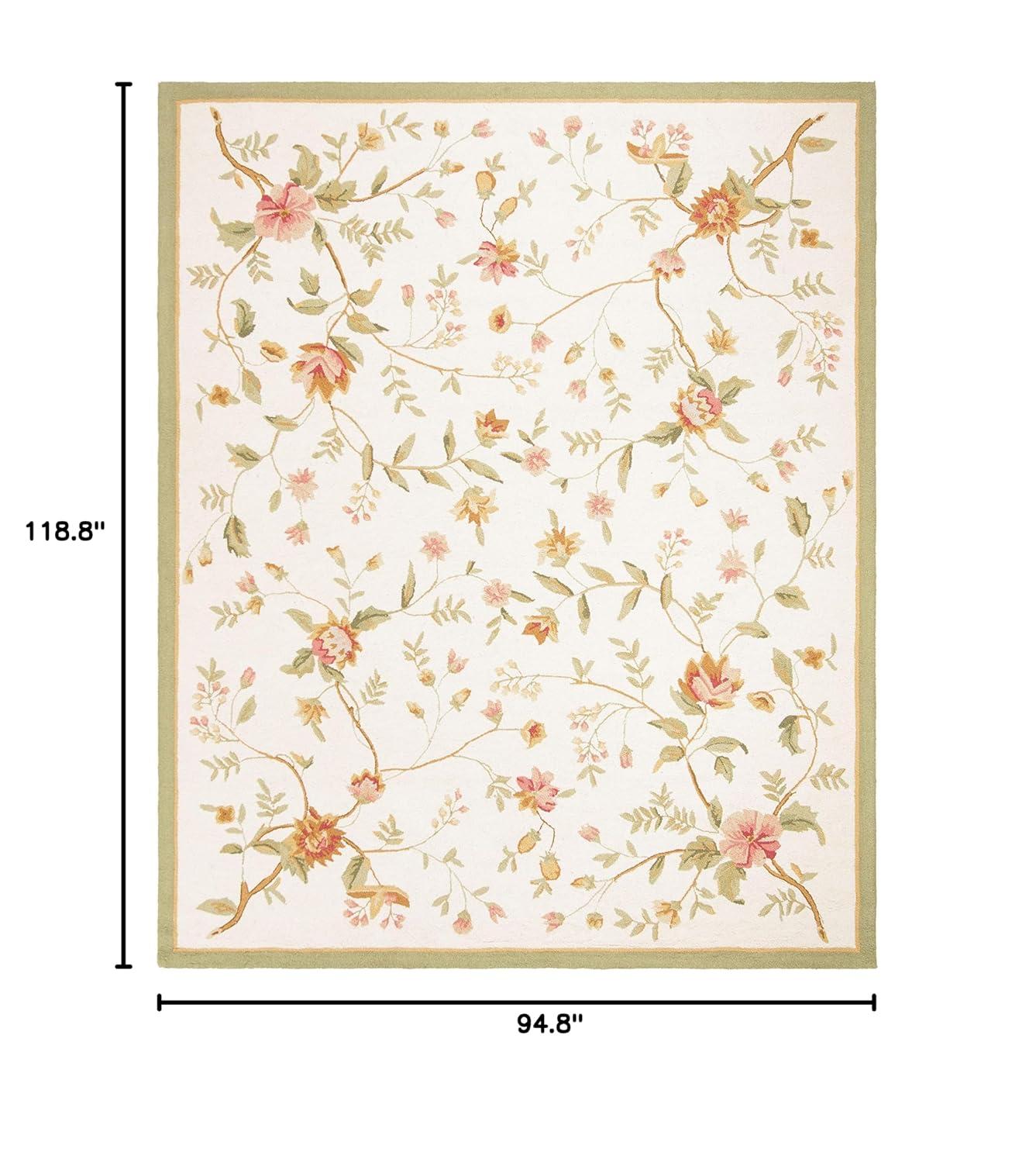 Chelsea HK263 Handmade Area Rug - 8'x10' - Ivory - Safavieh
