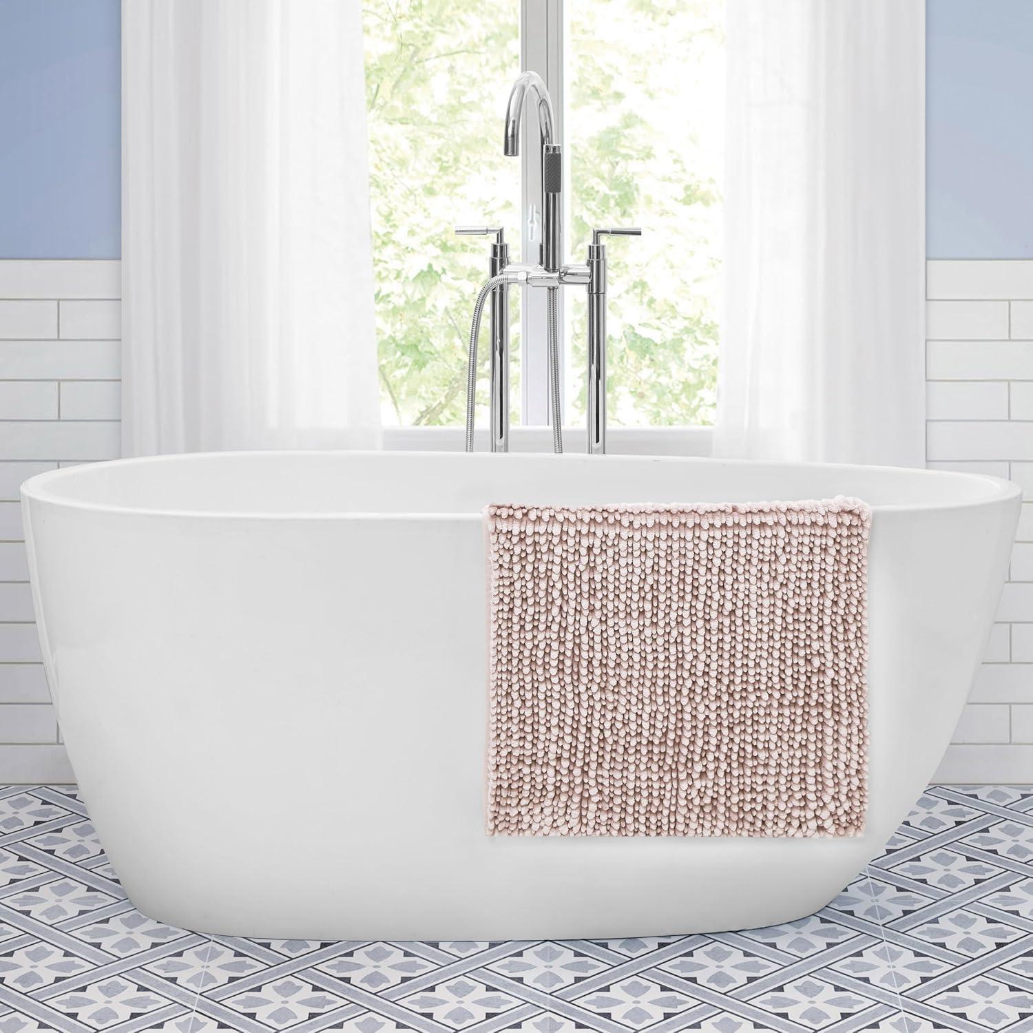 Laura Ashley Laura Ashley Butter Chenille Bath Rug