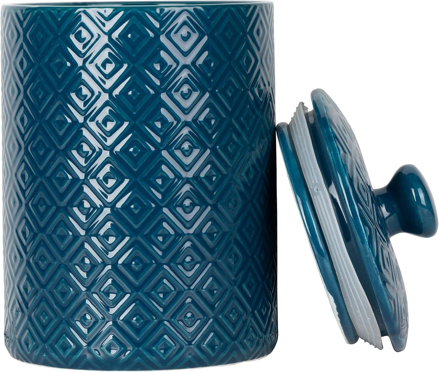 10 Strawberry Ceramic Food Storage Canister, Set of 3