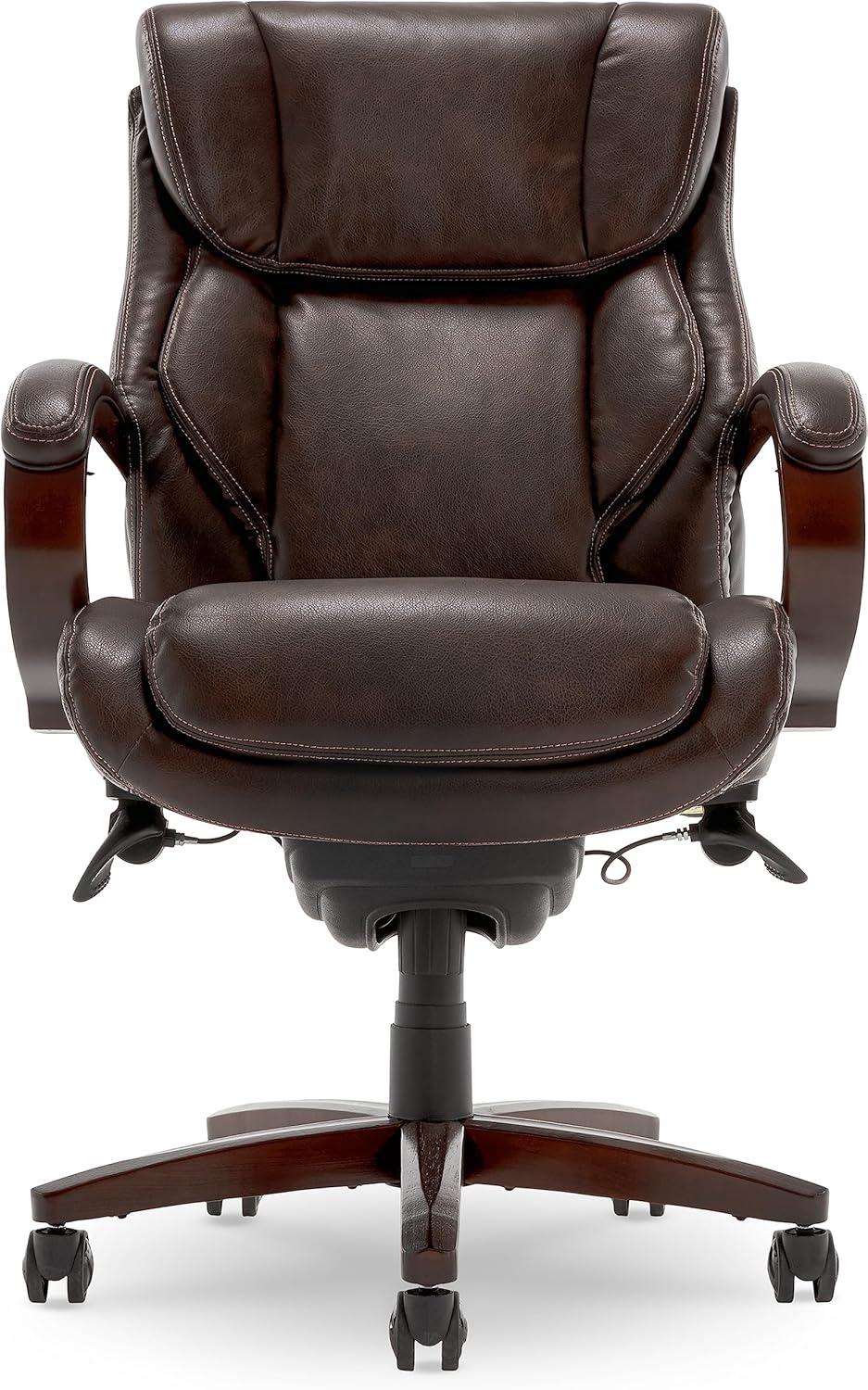 La-Z-Boy Bellamy Executive Office Chair with Memory Foam Cushions