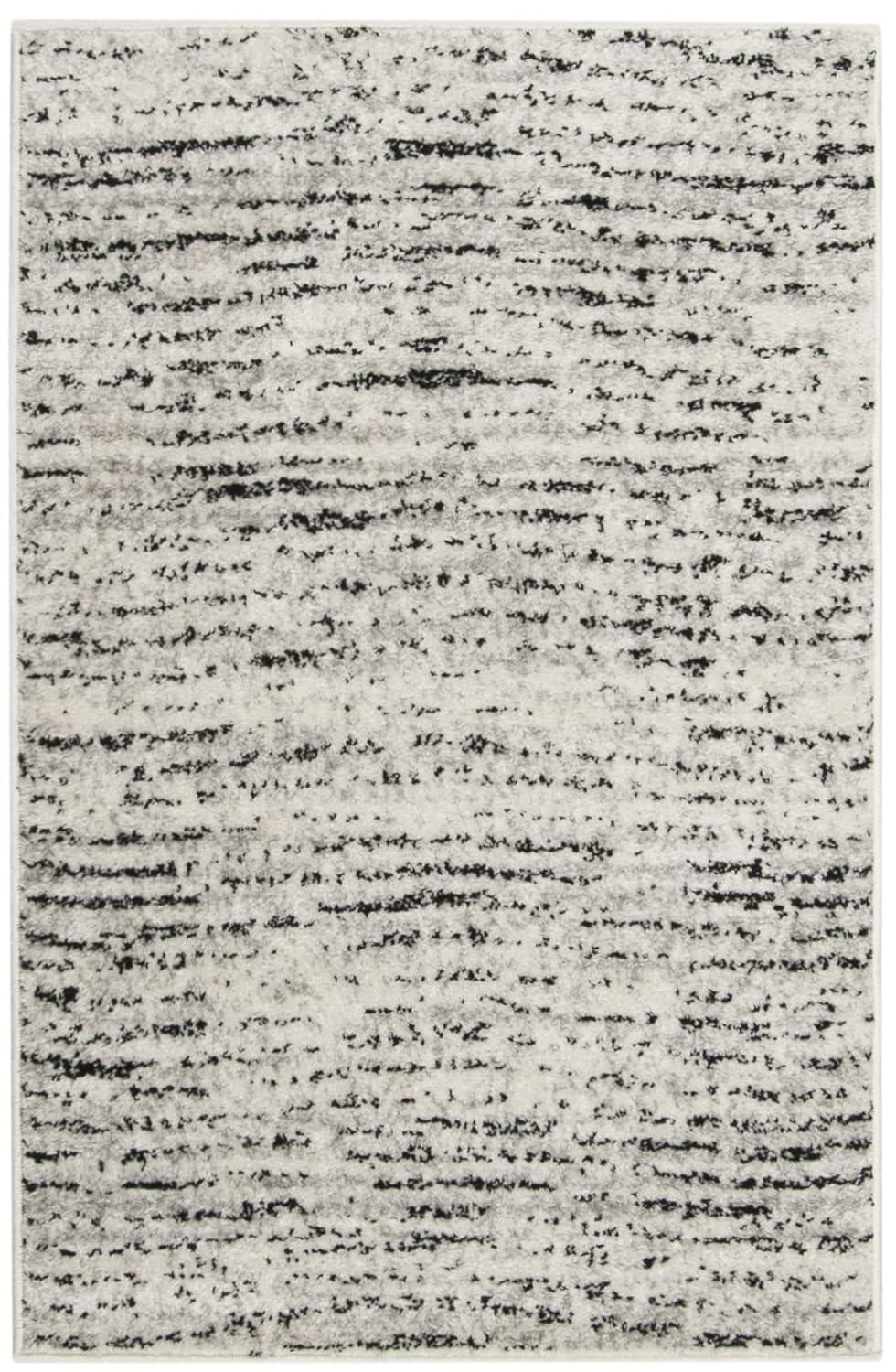 Adirondack ADR117 Machine Made Indoor Accent Rug - Ivory/Silver - 2'-6"x4' - Safavieh